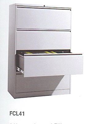 4 Drawer Lateral Filling Cabinet