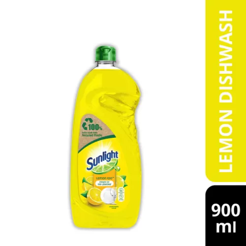 SUNLIGHT LEMON HAND DISHWASHING LIQUID (12 X 900ML)