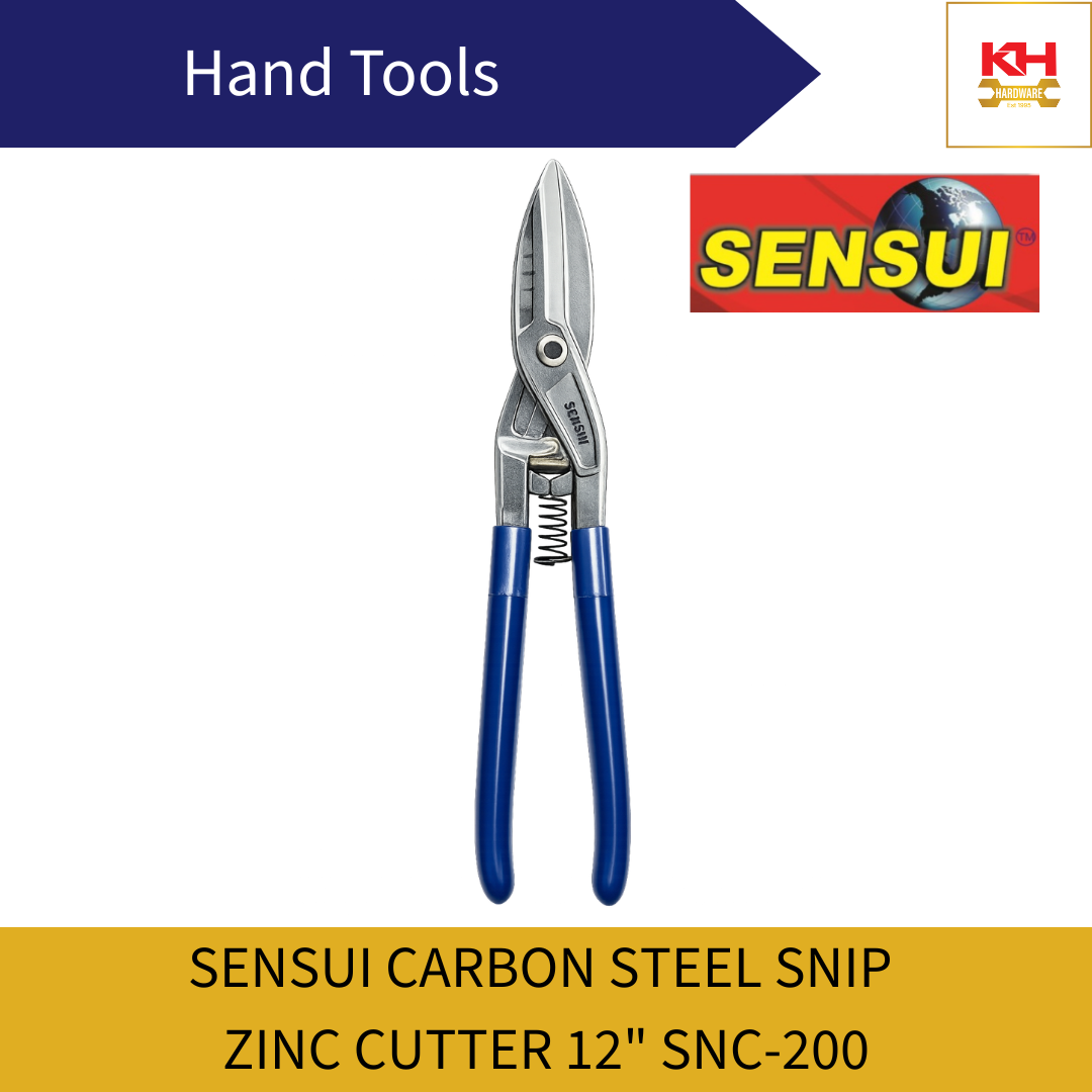 SENSUI Carbon Steel Snip Zinc Cutter 12" SNC 200