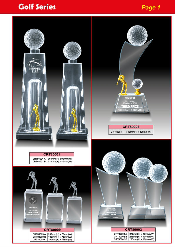 Crystal Tropy - Golf Events Presentation