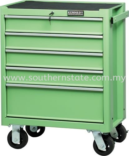 KENNEDY 5 Drawer Professional Roller Cabinets Tool Box and Cabinet Tool Box and Cabinet Malaysia Johor Bahru JB Supplier | Southern State Sdn. Bhd.