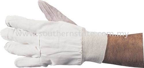SITESAFE Cotton-Backed Leather Gloves Hand Protection Personal Protection Malaysia Johor Bahru JB Supplier | Southern State Sdn. Bhd.