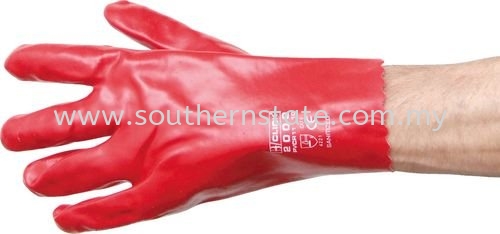 TUFFSAFE Chemical Resistant PVC-Coated Gauntlets Hand Protection Personal Protection Malaysia Johor Bahru JB Supplier | Southern State Sdn. Bhd.