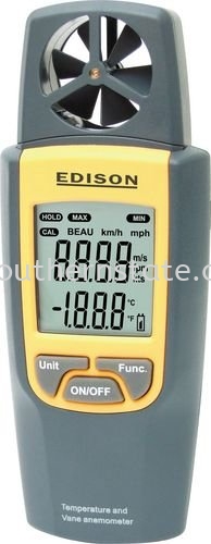 EDISON Airflow , Velecity & Thermometer Thermometers Precision Equipment Malaysia Johor Bahru JB Supplier | Southern State Sdn. Bhd.