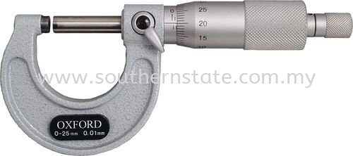 OXFORD Enamelled Frame External Micrometers Micrometers Precision Equipment Malaysia Johor Bahru JB Supplier | Southern State Sdn. Bhd.