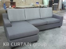 L-sofa Sofa & Cushion  OTHERS Johor Bahru (JB), Malaysia, Singapore, Mount Austin, Skudai, Kulai Design, Supplier, Renovation | KB Curtain & Interior Decoration