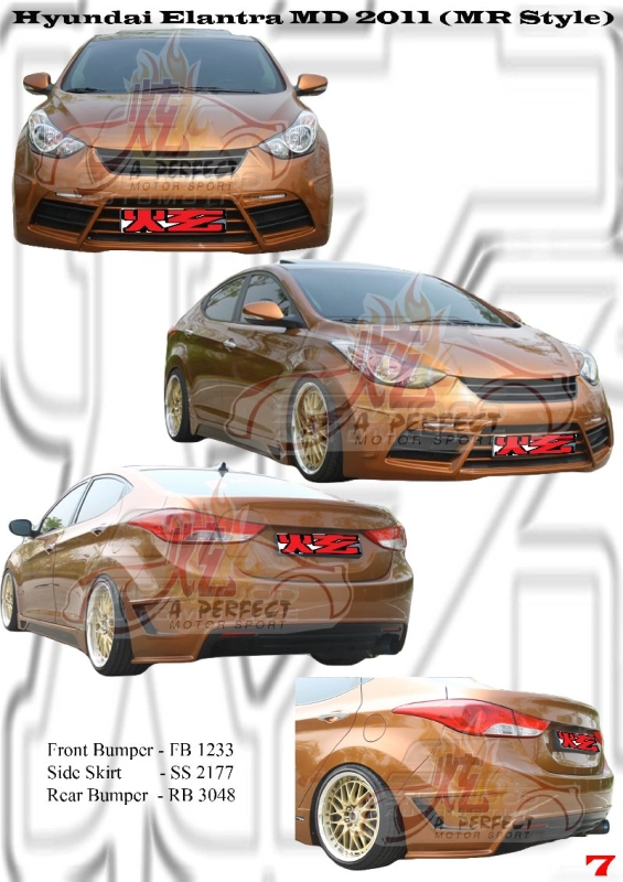 Hyundai Elantra MD 2011 MR Style
