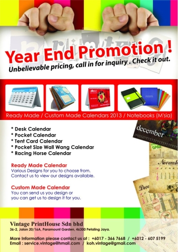 Calender Promotion