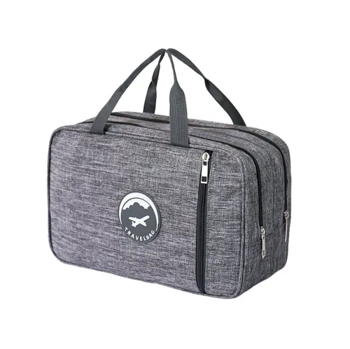 Custom Logo Independent Compartments Dry-Wet Separation Toiletry Bag  02