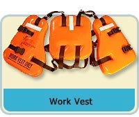 Work Vest Personal Protection Effect Kuala Lumpur, KL, Malaysia Supply Supplier Supplies | Sama Maju Marine & Industry Sdn Bhd