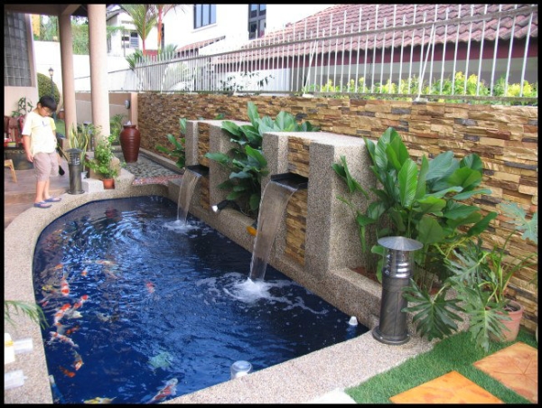 Water fountains, planter boxes Koi Pond Design and Build Johor Bahru (JB), Malaysia Supply Supplier Suppliers | Kohaku Koi House Sdn Bhd