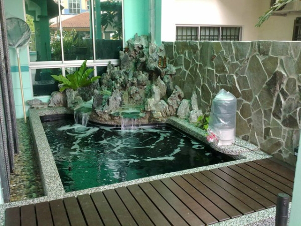 Gulin stone waterfall Koi Pond Design and Build Johor Bahru (JB), Malaysia Supply Supplier Suppliers | Kohaku Koi House Sdn Bhd