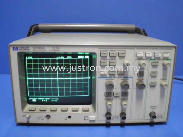 HP 54600A Oscilloscope HP Johor Bahru, JB, Malaysia Supply Supplier Suppliers | Justron Technology Sdn Bhd