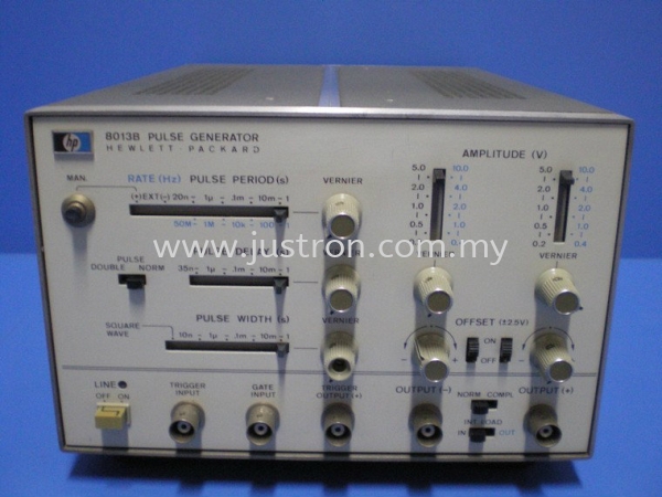 HP 8013B Pulse Generator HP Johor Bahru, JB, Malaysia Supply Supplier Suppliers | Justron Technology Sdn Bhd