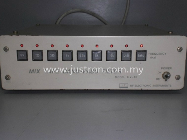 NF DV12 Mix Tape Band Pass Filter NF Johor Bahru, JB, Malaysia Supply Supplier Suppliers | Justron Technology Sdn Bhd