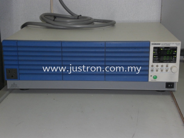 Kikusui PCR1000M AC Power Supply Kikusui Johor Bahru, JB, Malaysia Supply Supplier Suppliers | Justron Technology Sdn Bhd