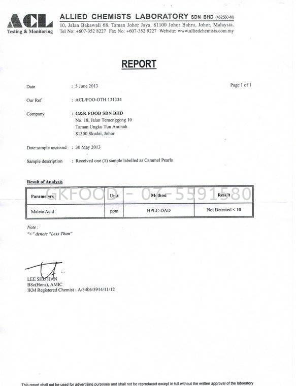 Testing & Monitoring Report / 检验 & 监控报告