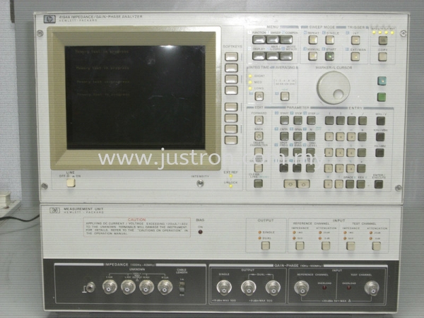 HP 4194A Impedance/Gain-Phase Analyzer HP Johor Bahru, JB, Malaysia Supply Supplier Suppliers | Justron Technology Sdn Bhd