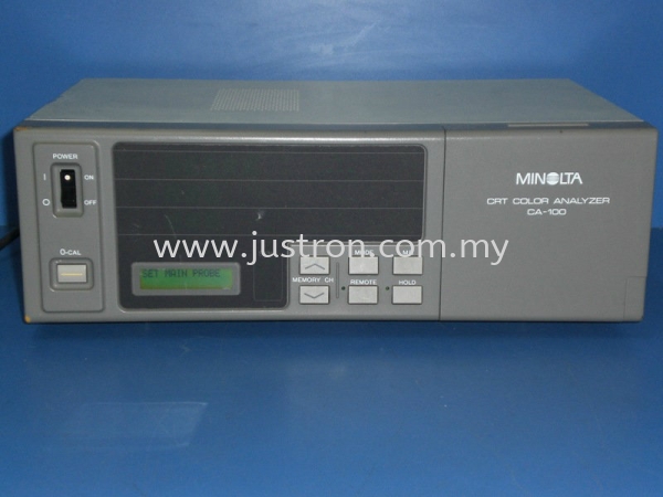 Minolta CA100 CRT Color Analyzer Minolta Johor Bahru, JB, Malaysia Supply Supplier Suppliers | Justron Technology Sdn Bhd