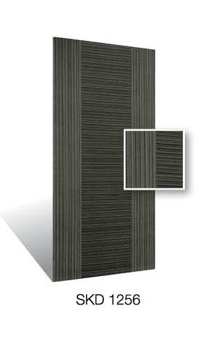 SKD 1256 Design Door Singapore Supplier, Installation | S & K Solid Wood Doors