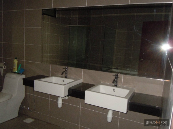 Washroom Mirror Panel Mirror Panel Washroom Mirror JB, Johor Bahru, Malaysia Aluminium Fabrication, Glass Partition | METALIFE