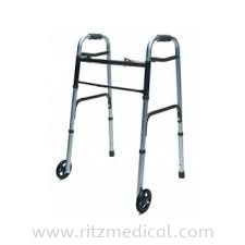 Aluminium Walker with wheel 