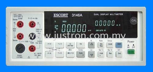 Escort 3146A Dual Display Multimeter Escort Johor Bahru, JB, Malaysia Supply Supplier Suppliers | Justron Technology Sdn Bhd