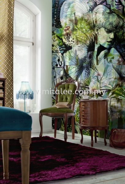 4-915_Aphrodites_Garden_Interieur_i Komar Photomural Vol:14 Wallpaper (0.53m x 10m) Malaysia, Johor Bahru (JB), Selangor, Kuala Lumpur (KL) Supplier, Supply | Mitalee Carpet & Furnishing Sdn Bhd