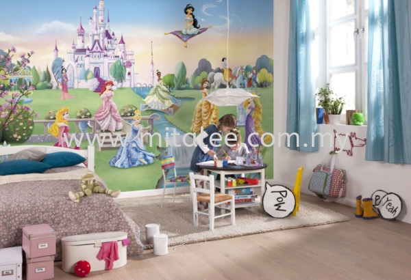 8-414_Princess_Castle_2_Interieur_i Komar Photomural Vol:14 Wallpaper (0.53m x 10m) Malaysia, Johor Bahru (JB), Selangor, Kuala Lumpur (KL) Supplier, Supply | Mitalee Carpet & Furnishing Sdn Bhd