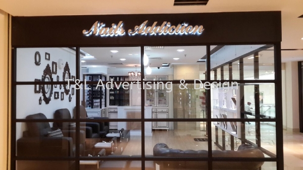 Stainless steel box up + back light LED LED 3D Signage Johor Bahru (JB), Malaysia, Skudai Supplier, Supply, Design, Install | T & L Advertising & Design