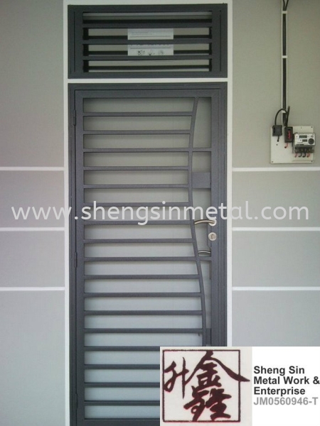 MSD 005 Single Door Metal Work Johor Bahru, JB, Skudai, ɽ Design, Installation, Supply | Sheng Sin Metal Work & Enterprise