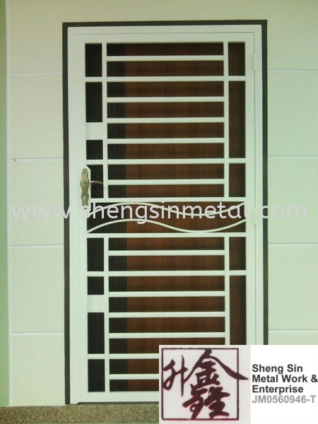 MSD 002 Single Door Metal Work Johor Bahru, JB, Skudai, ɽ Design, Installation, Supply | Sheng Sin Metal Work & Enterprise