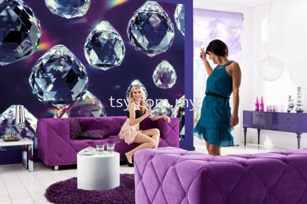 8-737 CRYSTALS PHOTO IMAGINE KOMAR WALLPAPER Selangor, Beranang, Malaysia, Kuala Lumpur (KL) Supply Supplier Suppliers | TSY Decor