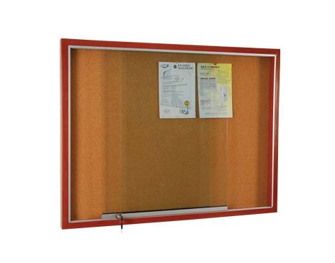 Cork Notice Board With Wooden Frame Cabinet Wooden Frame Cork Notice Board Notice Board Kuala Lumpur, KL, Malaysia Supply Supplier Suppliers | Primac Sdn Bhd