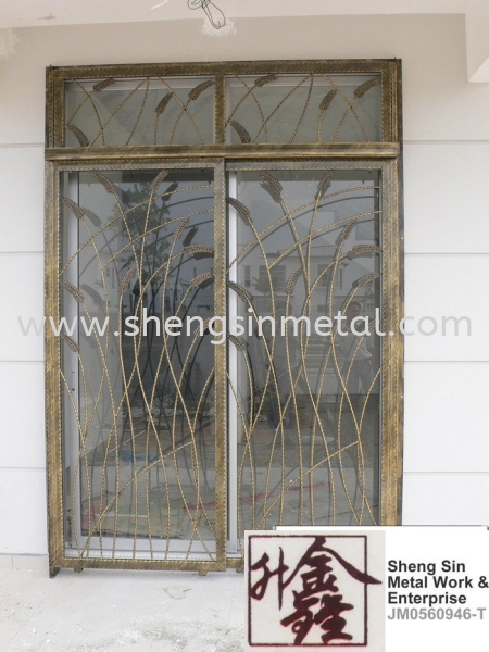 SDD 10 Sliding Door Wrought Iron Johor Bahru, JB, Skudai, ɽ Design, Installation, Supply | Sheng Sin Metal Work & Enterprise