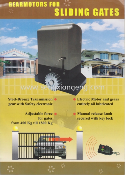 Sliding Gates Sliding Gates Autogate System Johor Bahru JB Electrical Works, CCTV, Stainless Steel, Iron Works Supply Suppliers Installation  | Seng Xiang Electrical & Steel Sdn Bhd