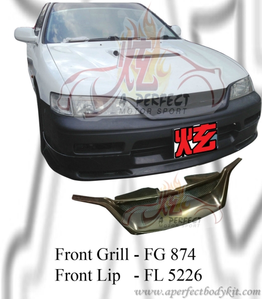 Honda Accord 1996 Front Grill & Front Lip  Accord 1996 Honda Johor Bahru JB Malaysia Body Kits | A Perfect Motor Sport