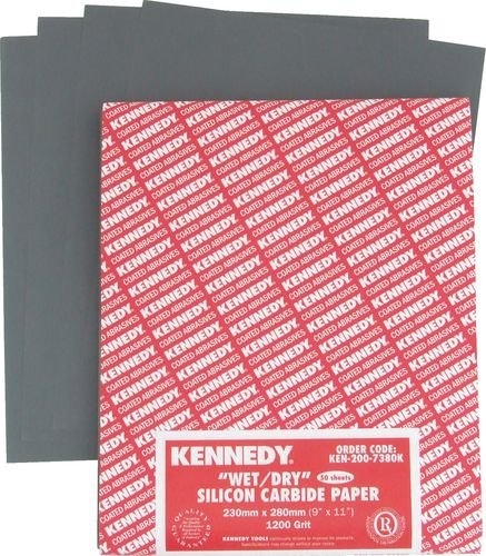 Wet Or Dry Silicon Carbide Paper, 230mm x 280mm P150, KEN2007140K Wet Or Dry Silicon Carbide Paper Kennedy Johor Bahru (JB), Malaysia, Desa Cemerlang Supplier, Suppliers, Supply, Supplies | Brilliance Trading Sdn Bhd