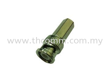 BNC Connector - Twist Accessory  CCTV Products Johor Bahru JB Malaysia Supply, Suppliers, Sales, Services, Installation | TH COMMUNICATIONS SDN.BHD.