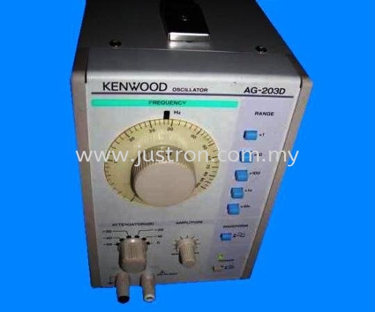 Kenwood AG-203D Oscillator Kenwood Johor Bahru, JB, Malaysia Supply Supplier Suppliers | Justron Technology Sdn Bhd