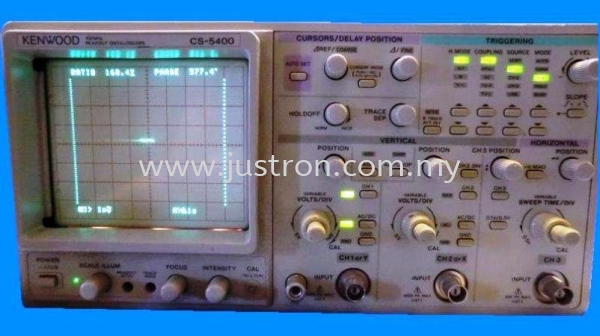 Kenwood CS-5400 Oscilloscope Kenwood Johor Bahru, JB, Malaysia Supply Supplier Suppliers | Justron Technology Sdn Bhd