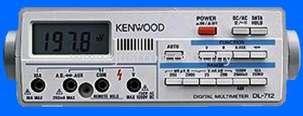 Kenwood DL-712 Digital Multimeter Kenwood Johor Bahru, JB, Malaysia Supply Supplier Suppliers | Justron Technology Sdn Bhd