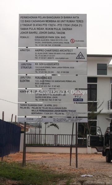  Project Signboard  Johor Bahru (JB), Malaysia, Skudai Supplier, Supply, Design, Install | T & L Advertising & Design