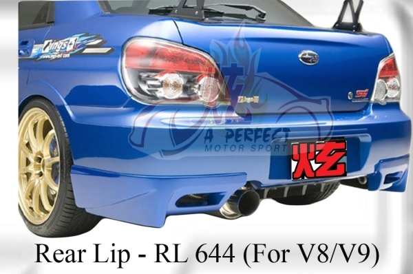 Subaru Version 8 2004 Ing Rear Lip  Version 8 Subaru Johor Bahru JB Malaysia Body Kits | A Perfect Motor Sport