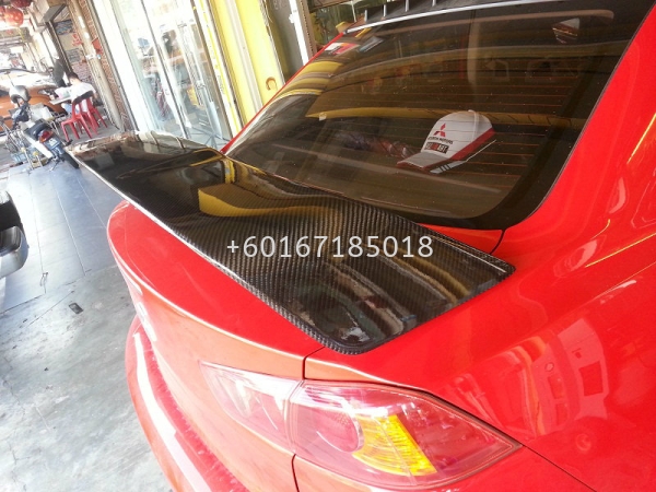 MITSUBISHI LANCER EX SPOILER EVO CARBON MITSUBISHI LANCER 08 MITSUBISHI Johor Bahru JB Malaysia Supply, Supplier, Suppliers | Vox Motorsport