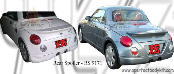 Daihatsu Copen Rear Spoiler  Copen Daihatsu  Johor Bahru JB Malaysia Body Kits | A Perfect Motor Sport