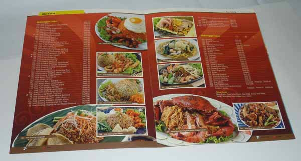 Menu Design Pencetakan Menu Johor Bahru (JB), Malaysia, Singapore Printing, Design, Advertising | Economy Express Printing & Graphics Sdn Bhd