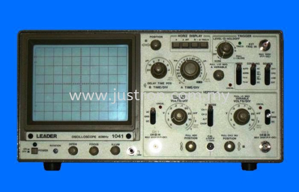 Leader 1041 Oscilloscope Leader Johor Bahru, JB, Malaysia Supply Supplier Suppliers | Justron Technology Sdn Bhd