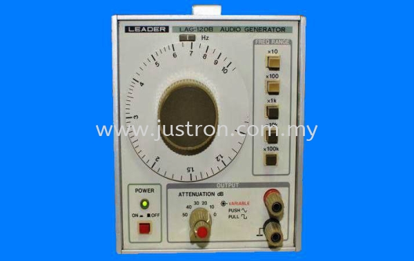 Leader LAG-120B Audio Generator Leader Johor Bahru, JB, Malaysia Supply Supplier Suppliers | Justron Technology Sdn Bhd