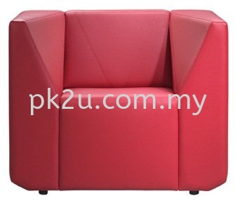 LOS-012-1S-O1- Rayyan 1 Seater Sofa Leather Sofa Office Sofa Office Sofa / Bench / Lounge Johor Bahru (JB), Malaysia Supplier, Manufacturer, Supply, Supplies | PK Furniture System Sdn Bhd